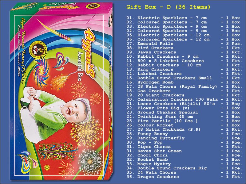 Gift Box D (36 Items)